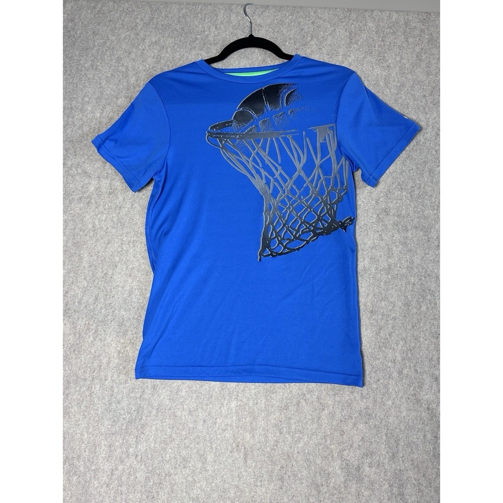 Youth  XL Champion Basketball Shirt Blue